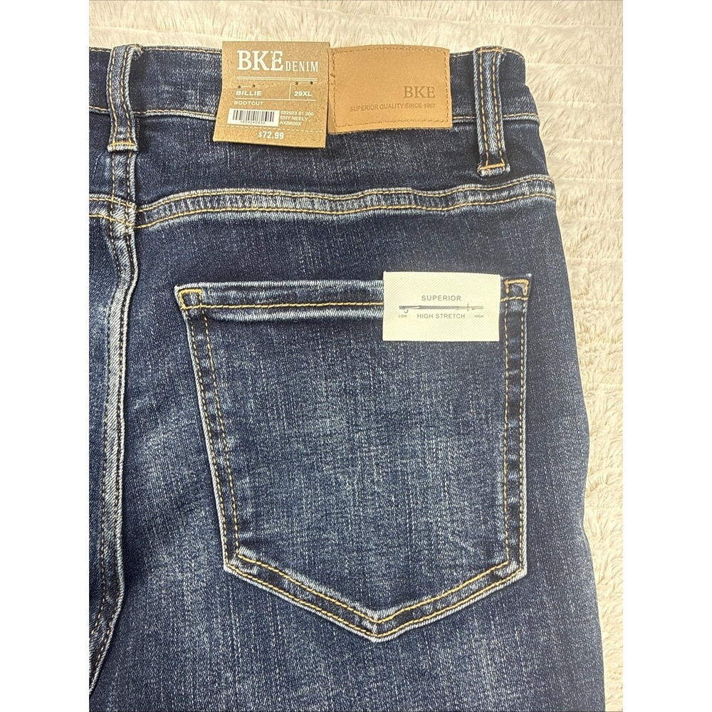 NWT Buckle BKE Womens 29x35 Billie Bootcut Blue Jean Slim Fit High Rise $72.99 - Picture 13 of 16